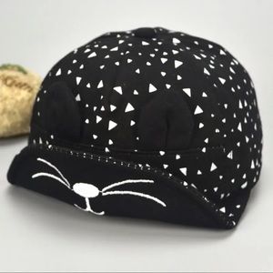 Cute Cat Style Baby Cap for Boys Girls, Kid Hat, Cotton, Snapback, 5 - 24 M